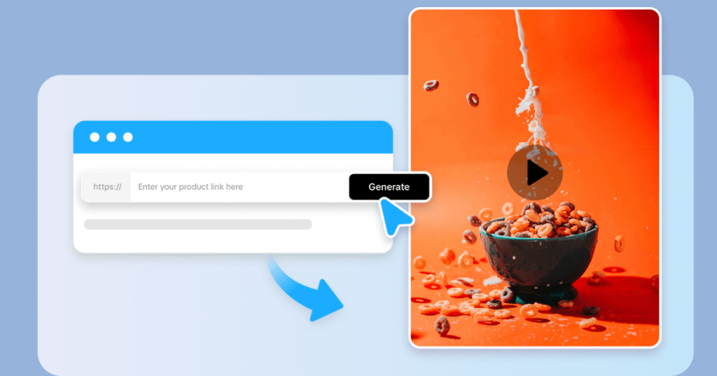 How to create AI ugc videos from product URL