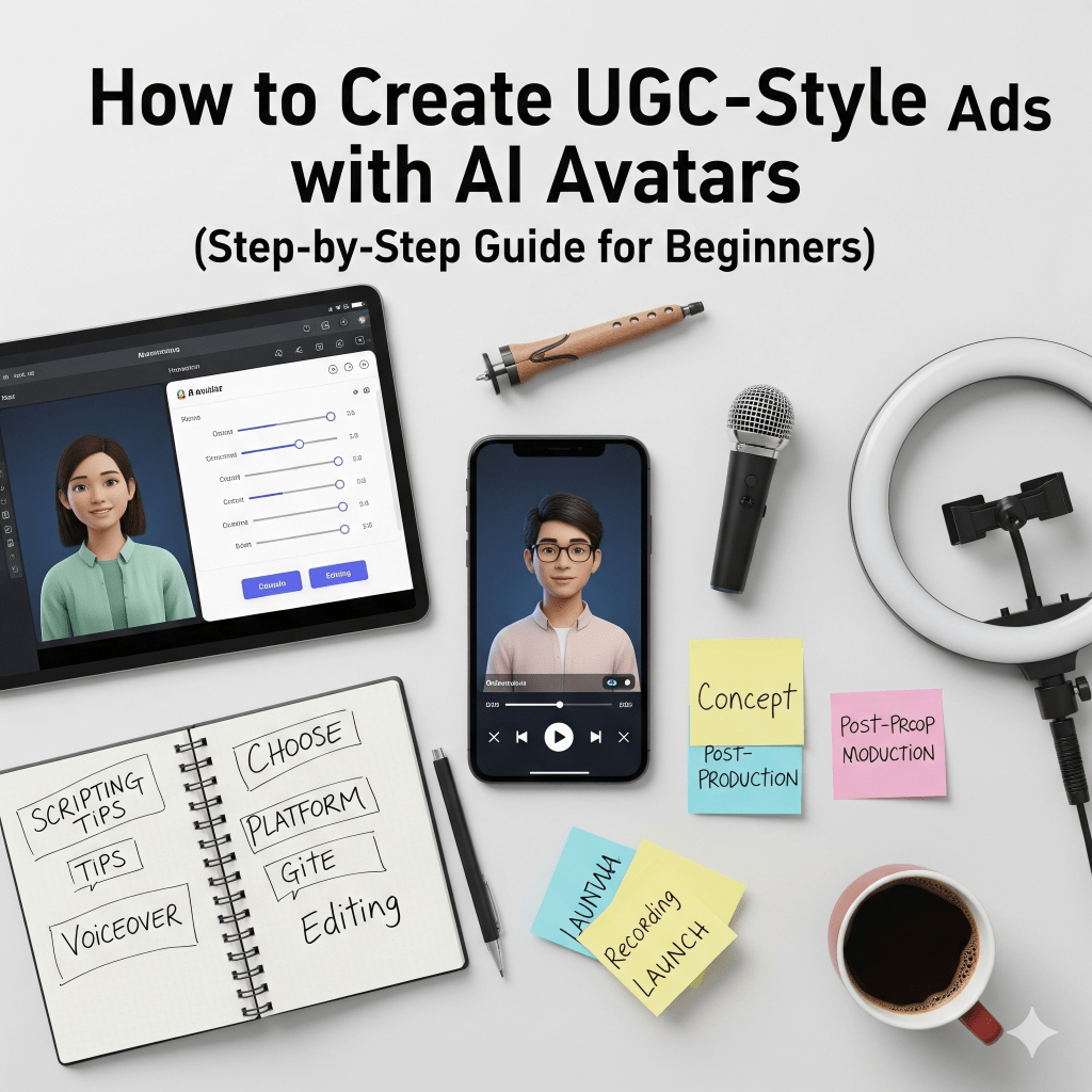 UGC style video ads using AI avatars